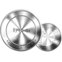 1/10 Oz Silver Bullion